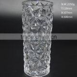 High Quality Crystal Clear Glass Vase for Decoration thumbnail-2