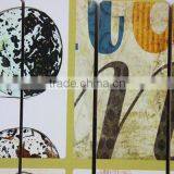 Vintage Wooden Wall Painting Hanging Decor thumbnail-1