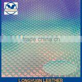 Color Change Leather Embossed Vinyl Fabric PU Leather Factory thumbnail-3