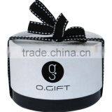 High-grade Round Tube Packing Flower Box With Ribbons thumbnail-4