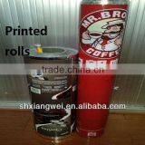 10 Colored Printed Rolling Stock