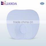 Soft Blue Baby Head Support Pillow, Baby Head Positioning Pillow, Organic Cotton Baby Memory Pillow thumbnail-4