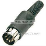 Connector - DIN 5-Pin Male Inline Plug Audio