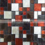 interior decoration gold foil crystal glass mosaic for fashion house(PM234858)