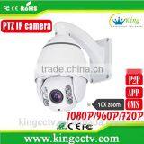 Hot 1080p 2mp Mini Speed Dome Camera 10x Zoom Camera Ptz ip Camera P2p thumbnail-1