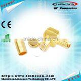 Right Angle Male Gold Mmcx Connector Shure