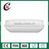 Unique Small White Ceramic Salad Bowl thumbnail-2