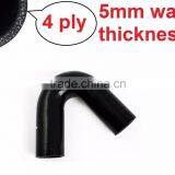 135 Degree Elbow Black 7/8'' 22 mm Silicone Hose thumbnail-2