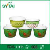 Custom Wholesale Customized Logo Paper Salad Bowl thumbnail-2