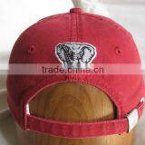 Washed Cap With Six Panels and Six Eyelets thumbnail-2