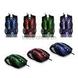 5000DPI LED Optical 6D USB Wired Gaming Mouse For PC thumbnail-3