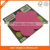 Assorted Color Die Cut Self-adhesive Shape Sticky Pads