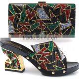 Various Color Shoes and Bags to Match African Shoes and Bag Set for Party thumbnail-1