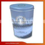 Oval Shape Chocolate Tin Can