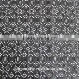 Net Black Cotton Lace Fabric, French Guipure Lace Fabric for Wedding Dress thumbnail-1