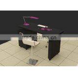 Best Price 3d Design Double Nail Table for Beauty Salon Kiosk thumbnail-5