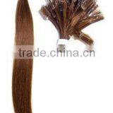 Fusion Hair Extension/Cylinder Extensions/ Pre-tipped Indian cuticle (Remy) hair strands with a cylinder tip