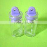 PETG Mini Custom Plastic Drift Bottle With Silicone Cork