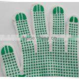BSSAFETY China Supplier Poly Cotton Knitted Pvc Dotted Safety Gloves, Cheap Work Gloves thumbnail-6