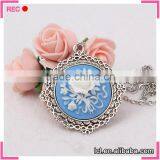 Engraved Skull Gothic Necklace, for Carnaval Gothic Jewelry thumbnail-2