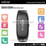 Multifunctional smart led bracelet pedometer digital activity tracker with call & message reminder