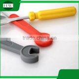 Mini Creative Screwdriver Wrench Stainless Steel Silicone Knife Fork Spoon Ladle Scoop Dishware Dinnerware Tableware Set thumbnail-3