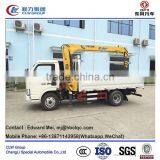 Popular China Howo Crane Truck/ 4t Mini Crane for Sale thumbnail-2