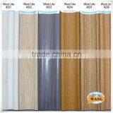 Wood Grain Finish/wood Colour Aluminium Profile for Curtain Wall thumbnail-1