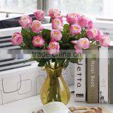 Home Wedding Decor Moisturizing Feel Roses Artificial Silk Flowers Wholesale thumbnail-4