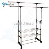 New Design Garment Rack, Dryer With Whees , Cheap Clothes Rack thumbnail-1