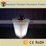 Waterproof Outdoor Garden Use Illuminated LED Square Planter Pot With Battery Operated thumbnail-6