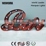 Light up Letters Stage Light Metal Letter Circuit Light thumbnail-5