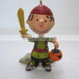 Custom 3d Resin Cartoon Dog Hanging Christmas Ornament thumbnail-4