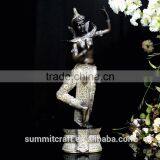 Southeast Dancing Antique Resin Bronze Buddha Statue