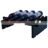 RH-H21 Wooden Stripes Supermarket Wine Rack Display Shelf thumbnail-5