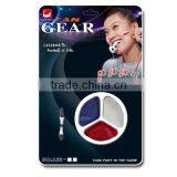 2016 Euro Cup Factory Supply Good Quality 3 Colors Round Face Paint for Football Fans thumbnail-1