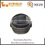 Great Dog Rattan Bed With Canopy Dark Brown thumbnail-4