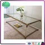 Luxury Modern Furniture Coffee Table Acrylic Tea Table Modern Glass Coffee Table thumbnail-2