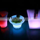 Led Illuminating Plastic Ice Bucket, Led Furniture Light Flower Pot thumbnail-6