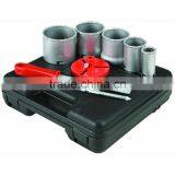 9 Piece Carbide Grit Hole Saw Kit Bi-metal Hole Saw Kit thumbnail-1