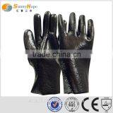 Black PVC Dipped Heavy Industry Glove thumbnail-1