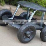 Garden Work Seat Cart With Plastic Storage Tray TC4501P thumbnail-1