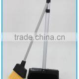 New Plastic Lobby Dustpan Broom With L Handle thumbnail-2
