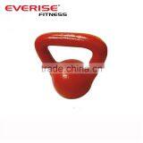Red Hammertone Painted Kettlebell thumbnail-1