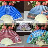 Chinese Style Both Sides Paper Fan thumbnail-1