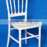Many Colors Available White Resin Napoleon Chair for Party Rental thumbnail-1