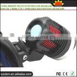 Ultra Bright Multi Function Led Headlamp 1000 Lm 4 Mode 2 in 1 Portable Securitying Headlamp thumbnail-4