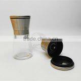 Cooking Spice Tool Clear Glass Spice Grinders Jars thumbnail-2
