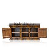 Buffet Console Roman Classic Natural Teak Wood Furniture thumbnail-4