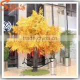 New Design Artifical Wishing Tree Plastic Tree Fake Artificial Golden Artificial Trees for Sale thumbnail-4